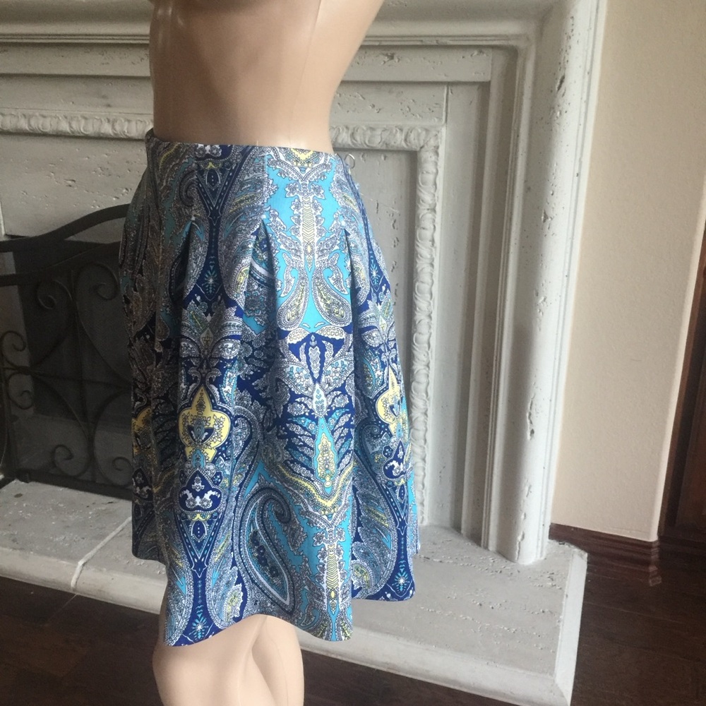 Gorgeous fitted paisley skirt